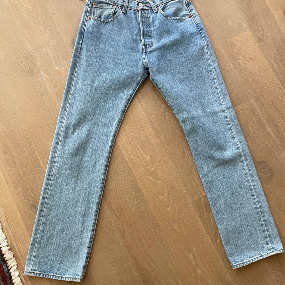Levi's Light Blue Straight Leg Women's Jeans vintage